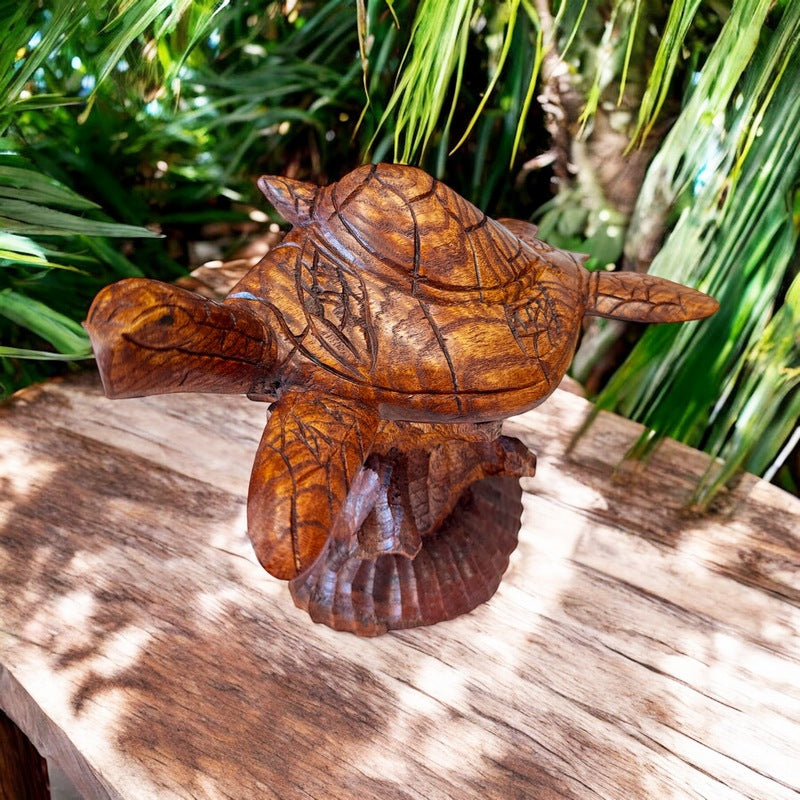 Hawaiian Sea Turtle with Ke Iki | Ocean Life 10"
