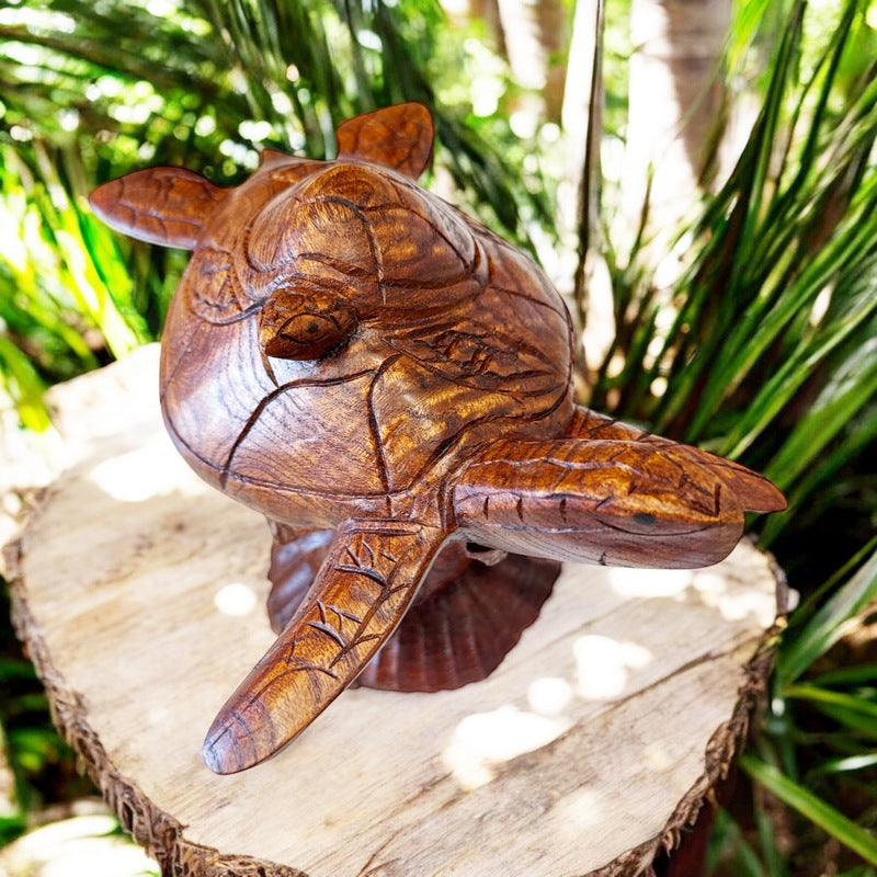 Hawaiian Sea Turtle with Ke Iki | Ocean Life 10"