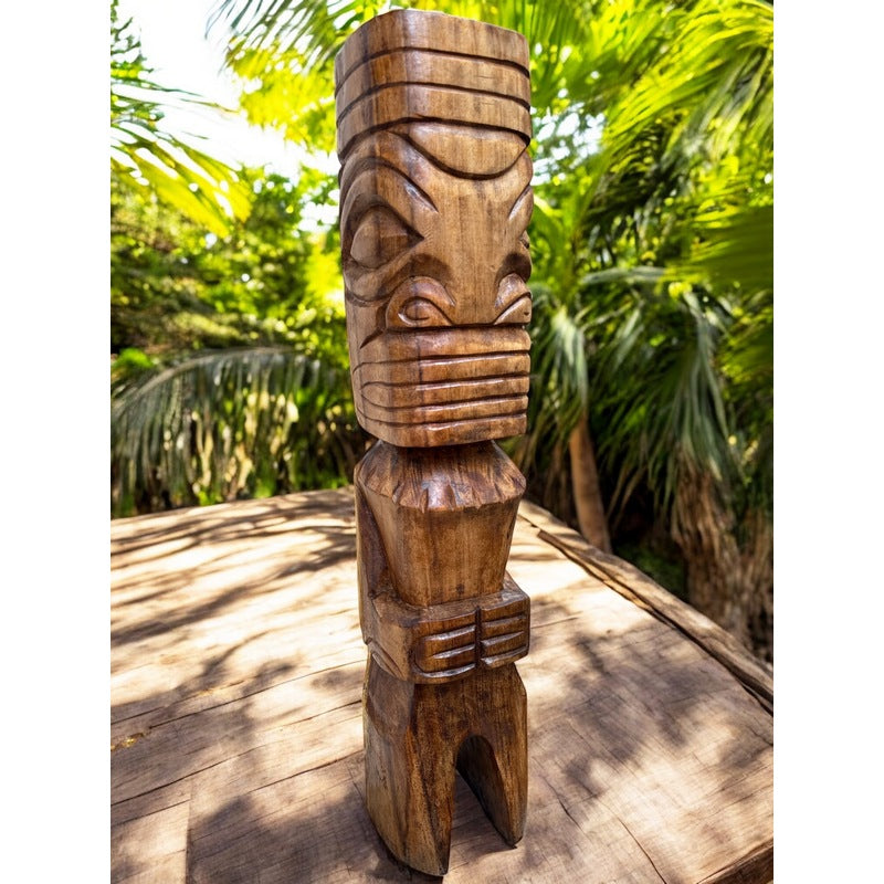 Marquesas Island Totem | Polynesian Heritage 32"