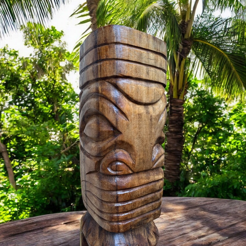Marquesas Island Totem | Polynesian Heritage 32"