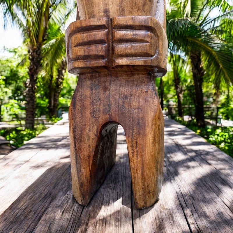 Marquesas Island Totem | Polynesian Heritage 32"