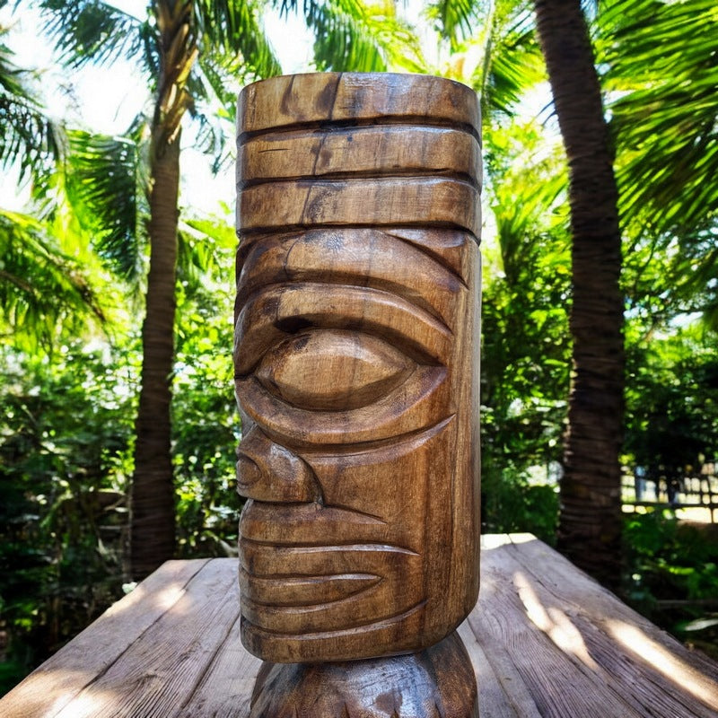 Marquesas Island Totem | Polynesian Heritage 32"