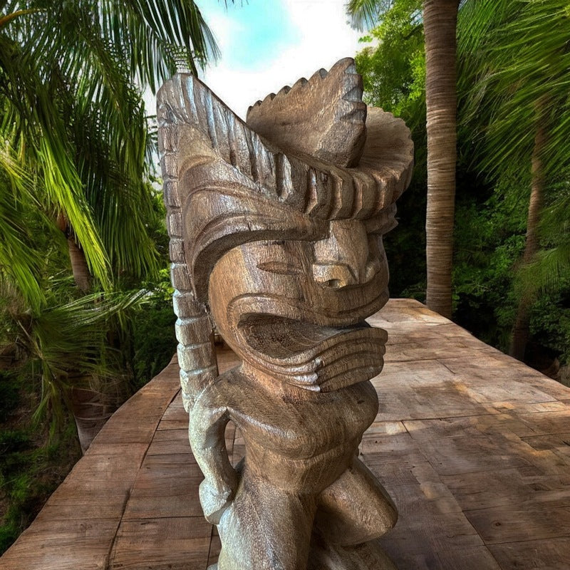 Lono Tiki God | Hawaiian Museum Replica 12"