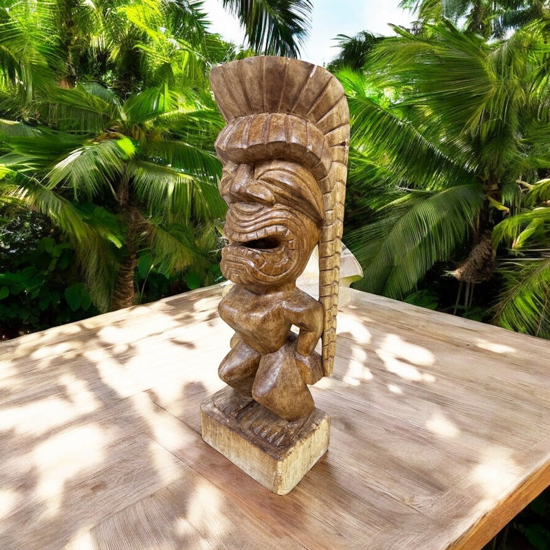 Kanaloa Tiki | Hawaii Museum Replica 20" (Natural)