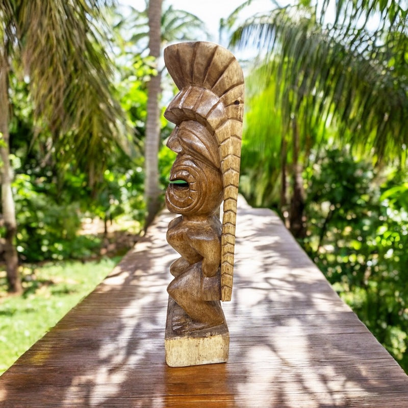 Kanaloa Tiki | Hawaii Museum Replica 20" (Natural)