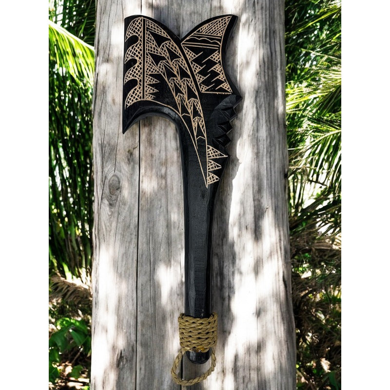 Hawaiian Black Hammer Club | Polynesian Replica