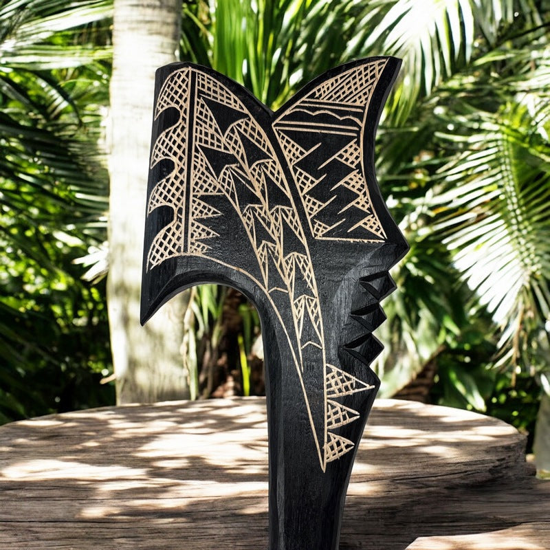 Hawaiian Black Hammer Club | Polynesian Replica