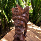 Lono Tiki God | Hawaiian Museum Replica 12" (Stained)