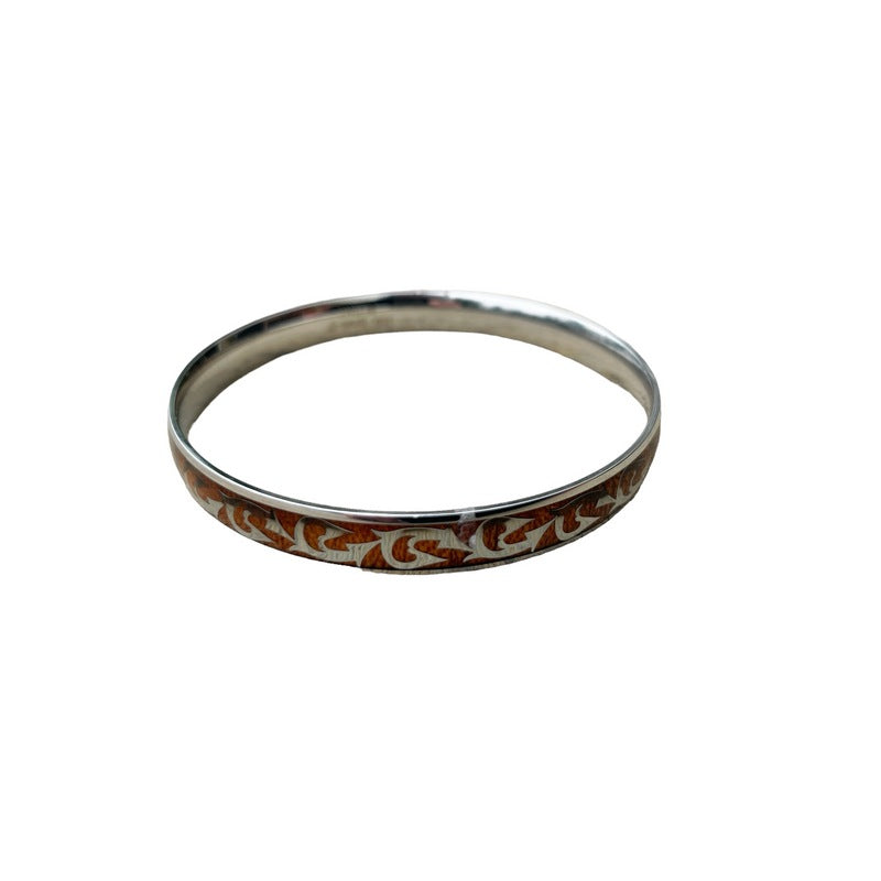 Wood & Stainless Bracelet