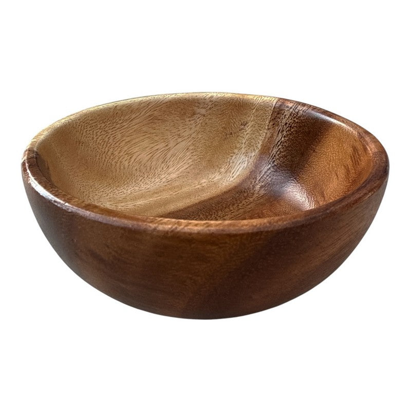 Acacia Wood Rice Bowls (Set of 6)