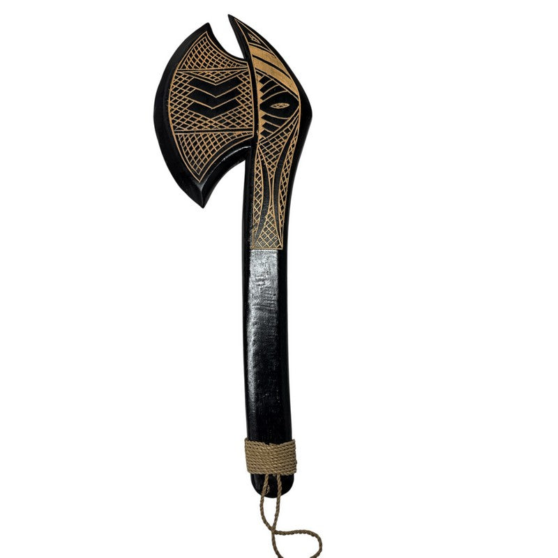 Hawaiian Axe Club Black | Polynesian Replica