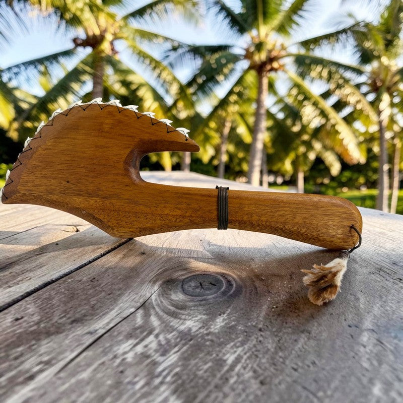 Leiomano Axe Club | Hawaiian Heritage Replica 16"