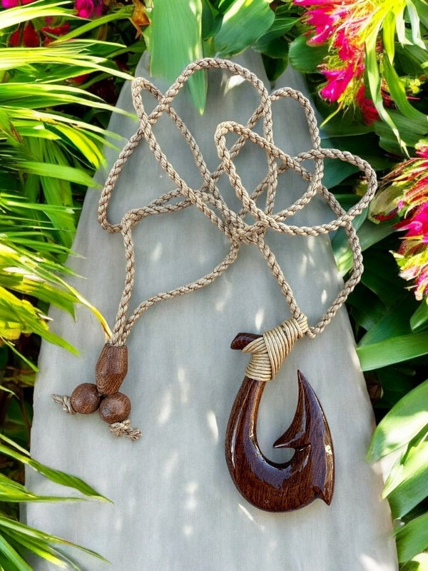 Koa Wood Hawaiian Fish Hook