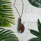 Axe Club w/ Shark Teeth | Polynesian Necklace