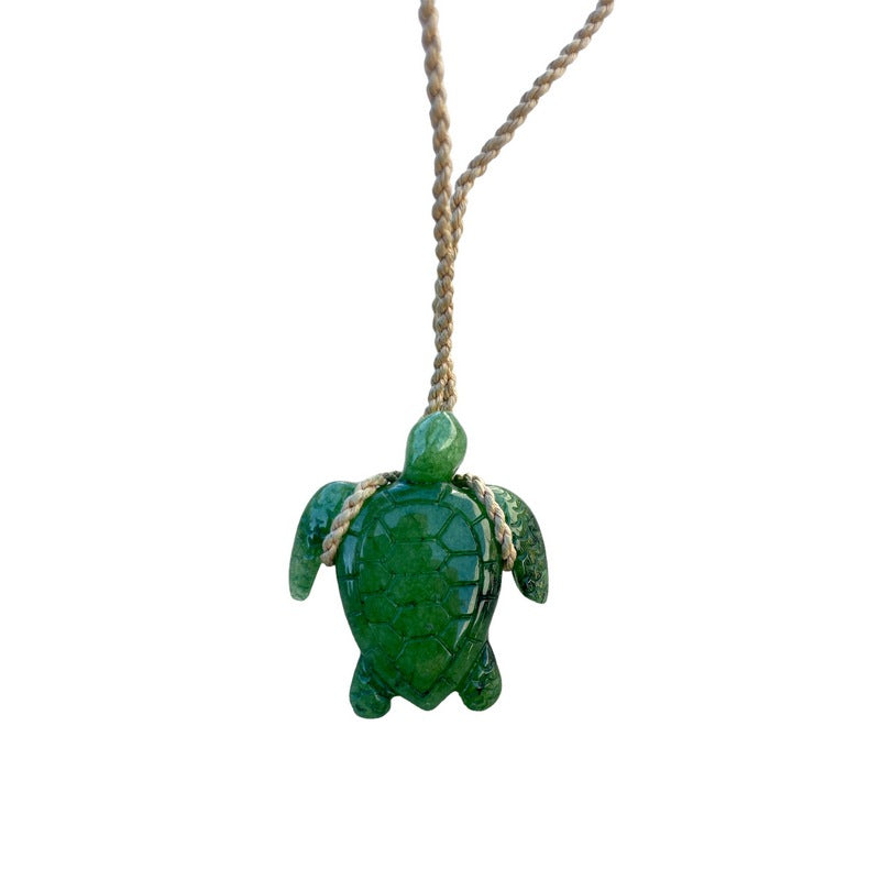 Jade Sea Turtle | Hawaiian Necklace