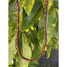 Hawaiian Koa Wood Necklace or Bracelet 28" | 6mm Beads