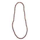 Hawaiian Koa Wood Necklace or Bracelet 28" | 6mm Beads