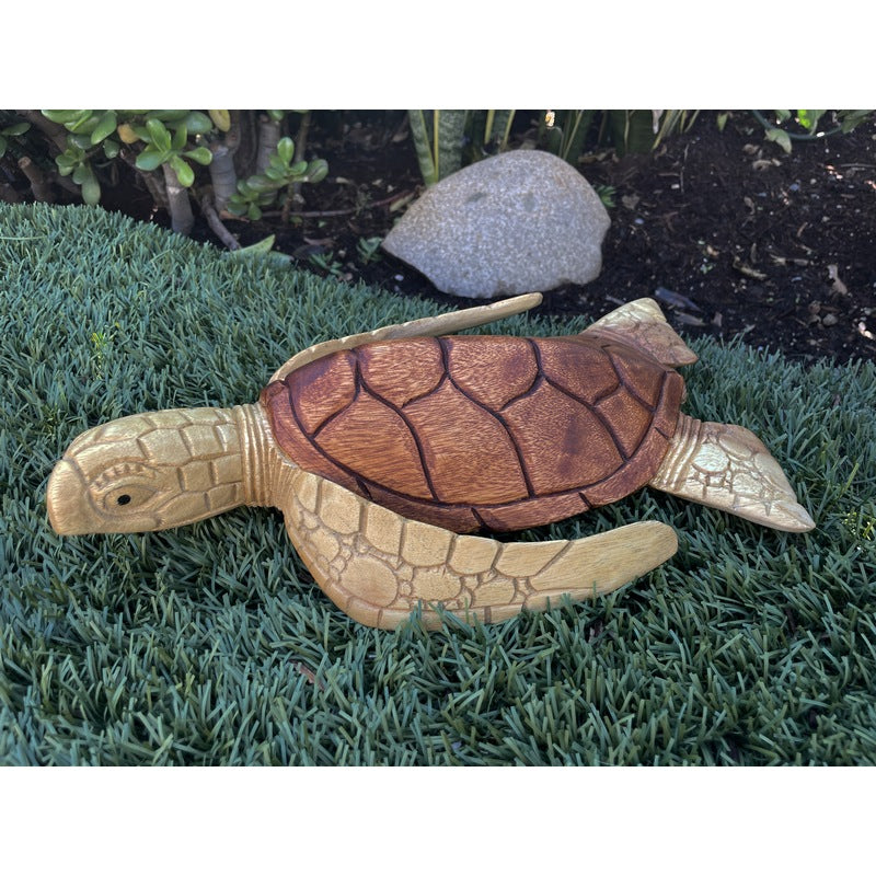 Hawaiian Sea Turtle | Sea Life Carving 12"