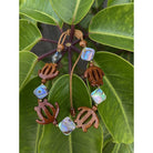 Koa Sea Turtle with Abalone Bracelet