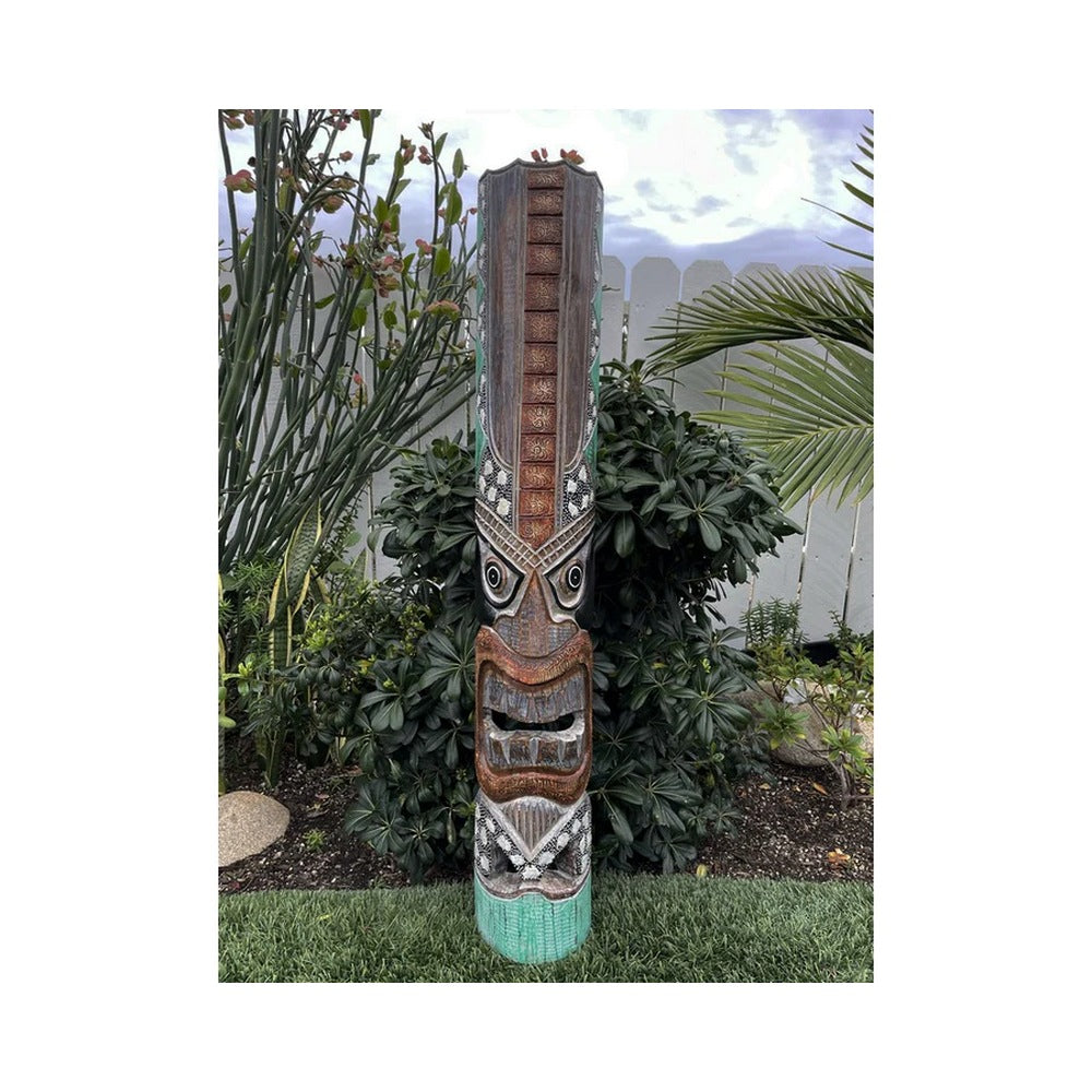 Love Tiki Mask | Colorful Washed 40"