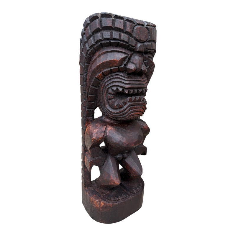 Kanaloa Tiki | Hawaii Museum Replica 16" (Stained)