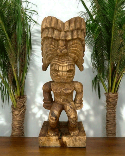 Ku Hawaiian Museum Replica 20" Makana Hut