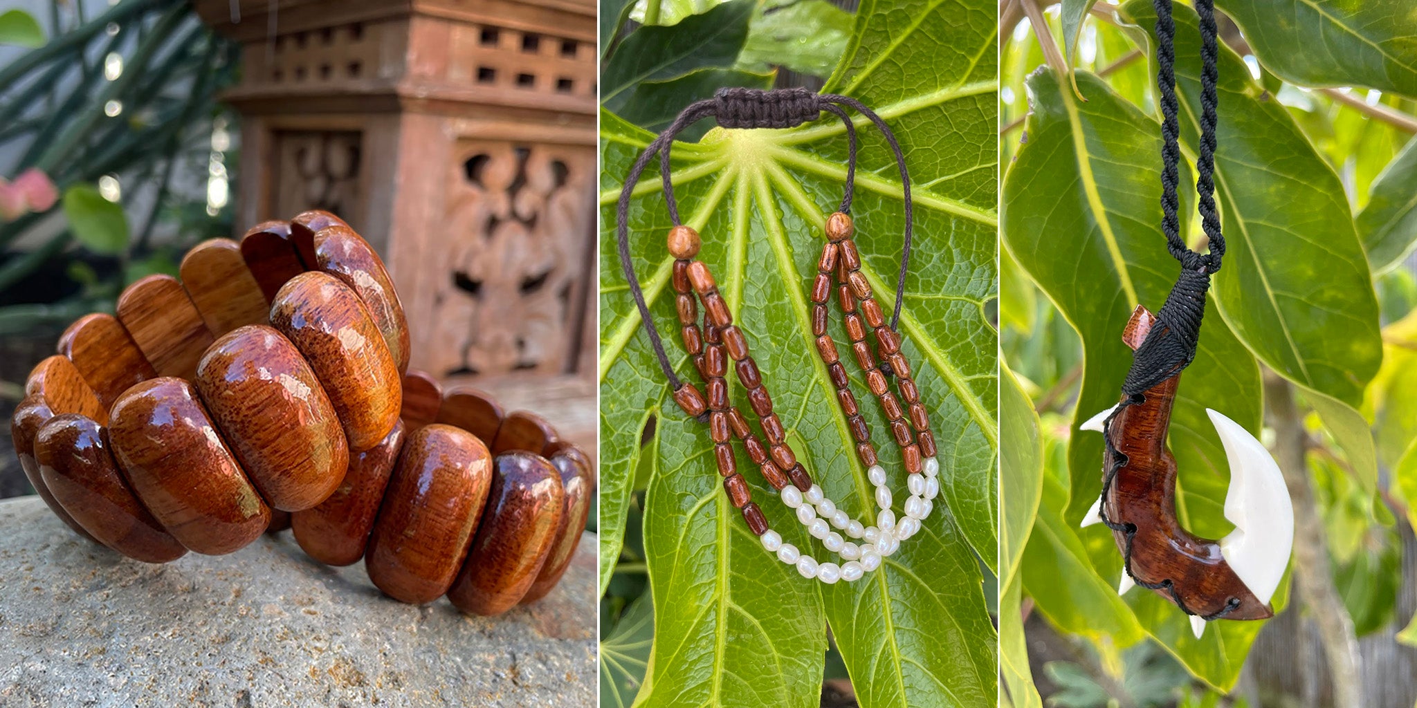 Koa Wood Jewelry - Makana Hut