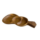 Acacia Wood Ukulele Tray w/ 3 Compartments