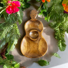 Acacia Wood Ukulele Tray w/ 3 Compartments