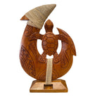 Hawaiian Fish Hook w/ Turtle on Stand