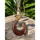 Koa Wood Large Hawaiian Fish Hook