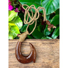Koa Wood Large Hawaiian Fish Hook