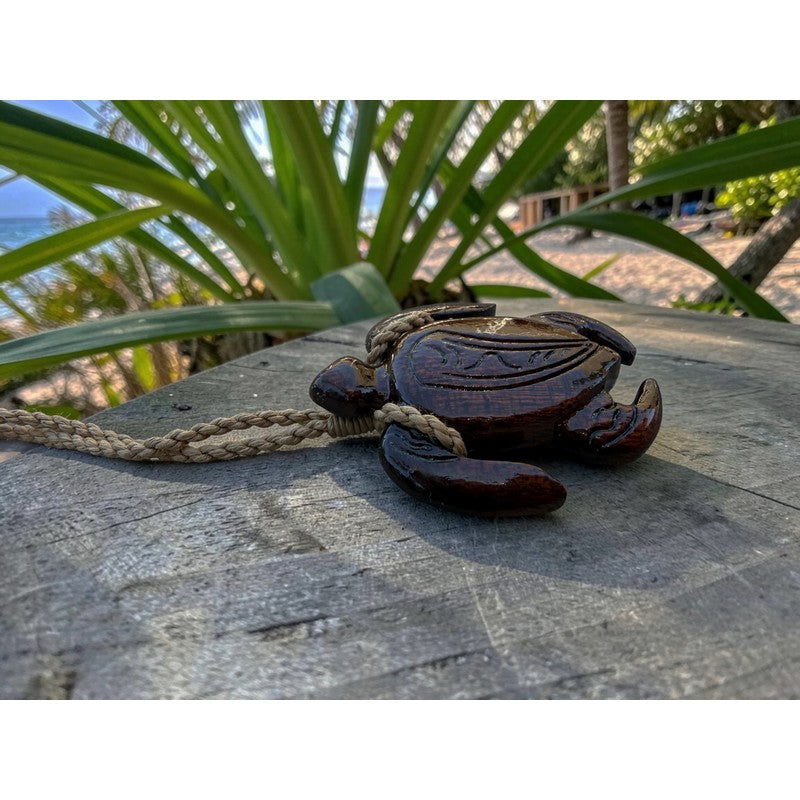 Koa Wood Honu w/ Engravings