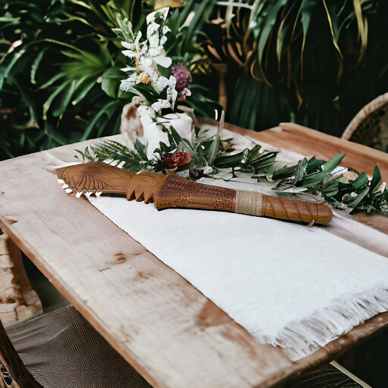 Hawaiian Leiomano Spear Club | Polynesian Heritage