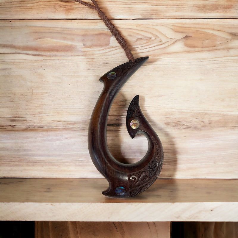 Hawaiian Makau | Fish Hook Necklace (3 Sizes)