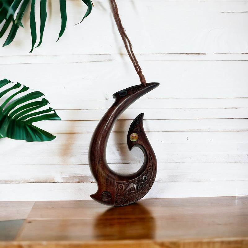 Hawaiian Makau | Fish Hook Necklace (3 Sizes)