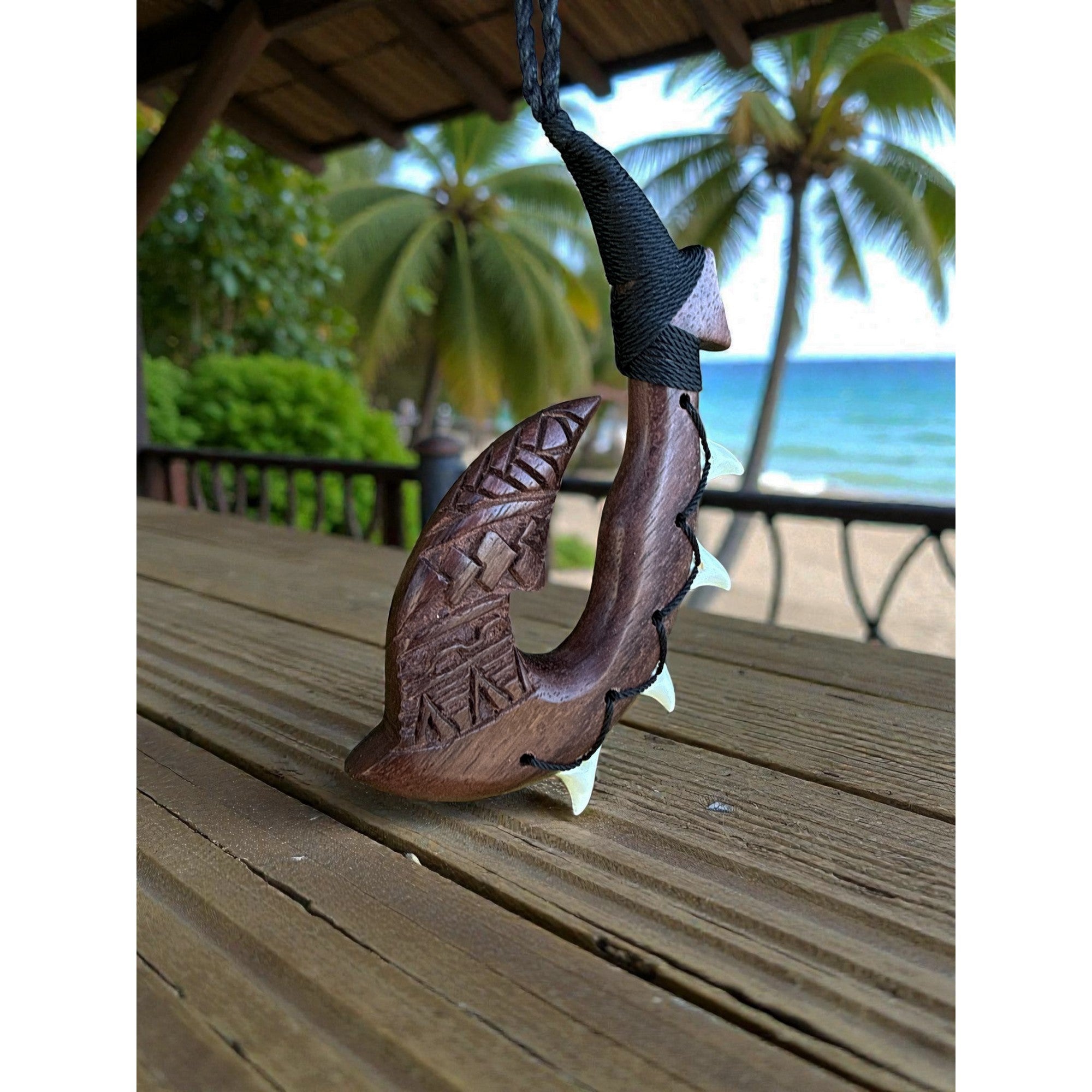 Hawaiian Handmade Makau w/ Engravings