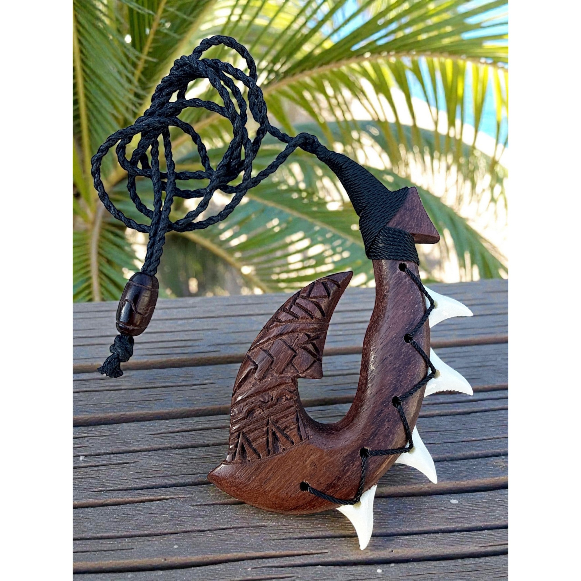 Hawaiian Handmade Makau w/ Engravings