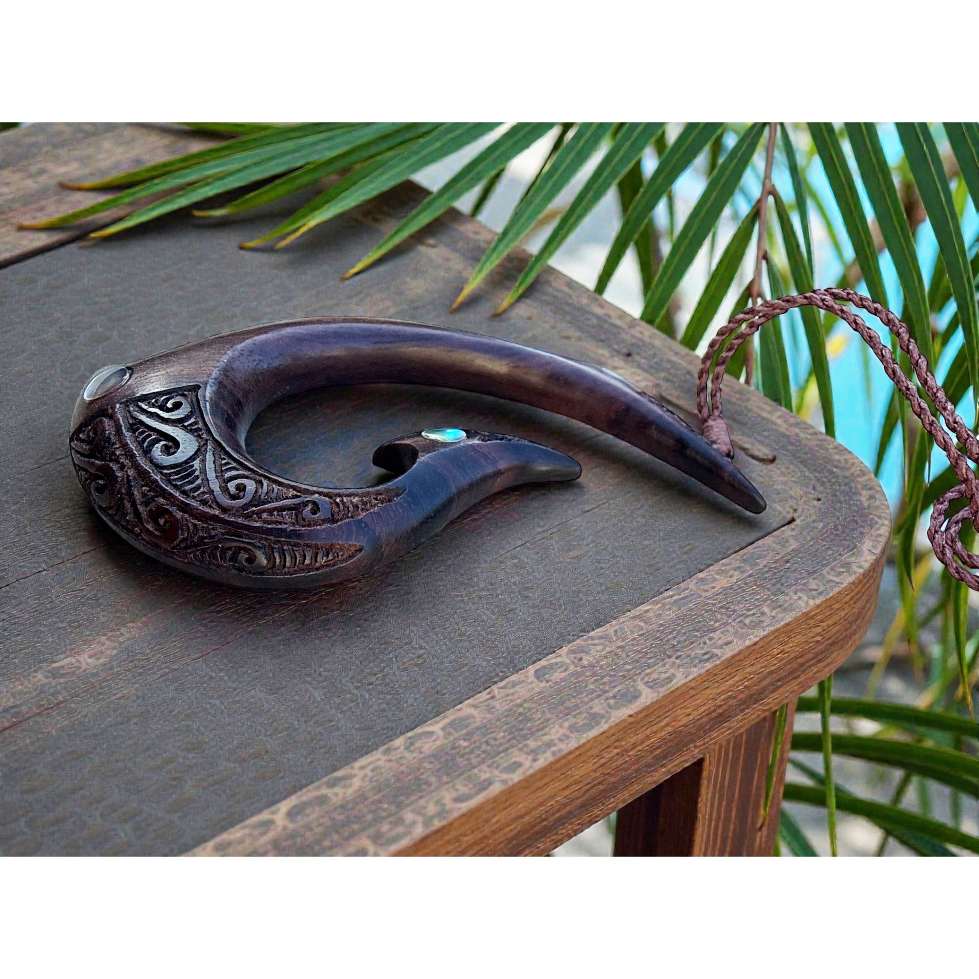 Hawaiian Makau | Fish Hook Necklace