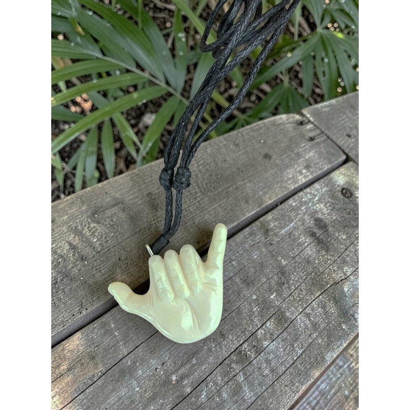 Hawaiian Style Shaka Bone Necklace