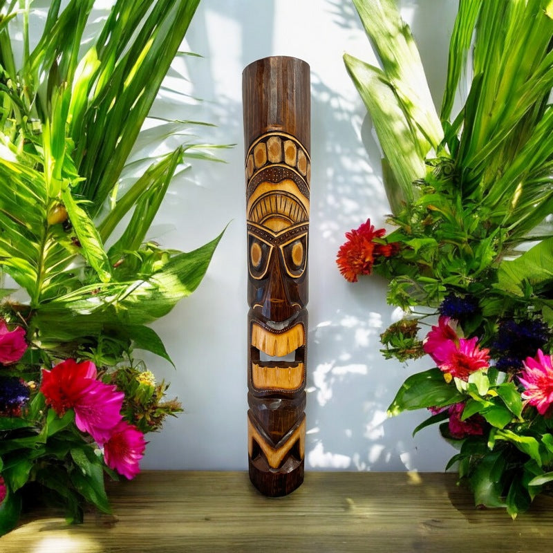 Hau'oli (Happy) | Tiki Mask 40"