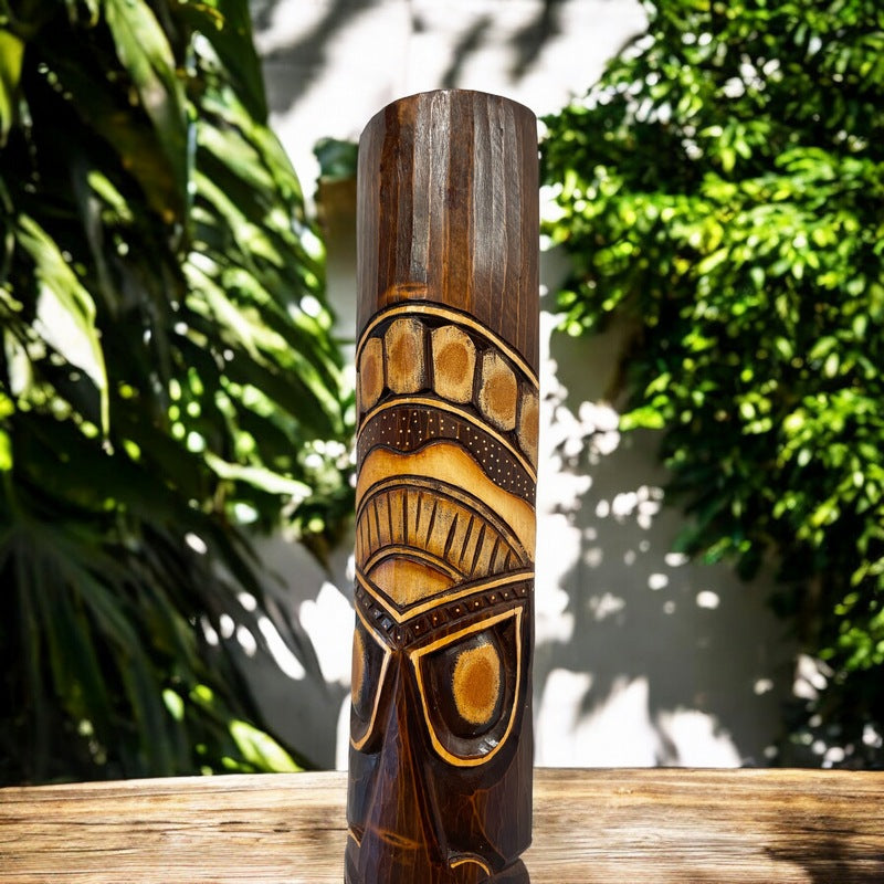 Hau'oli (Happy) | Tiki Mask 40"