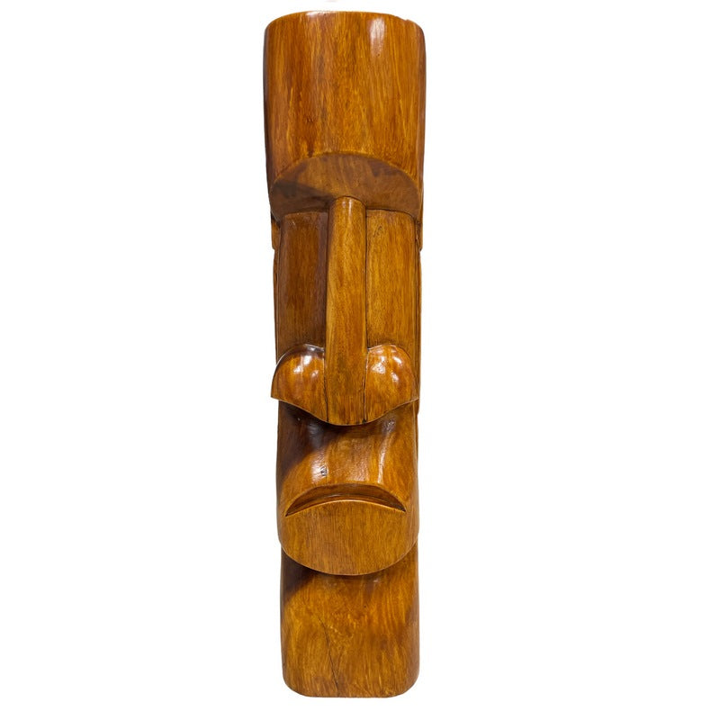 Moai | Easter Island Tiki 20" (Dark Oak)