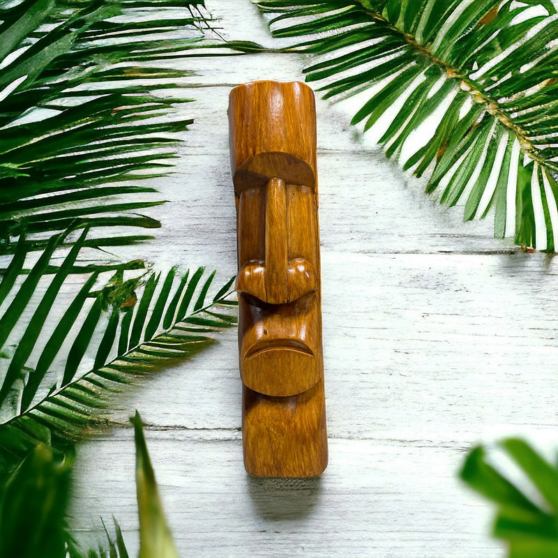 Moai | Easter Island Tiki 20" (Dark Oak)