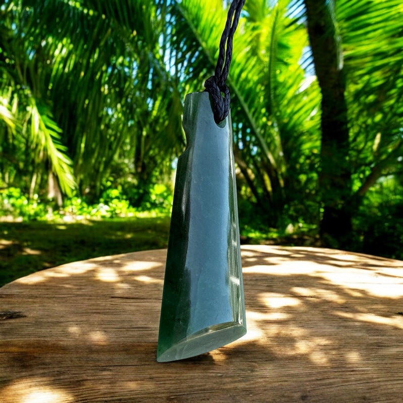 Jade Toki Pendant | Maori Style