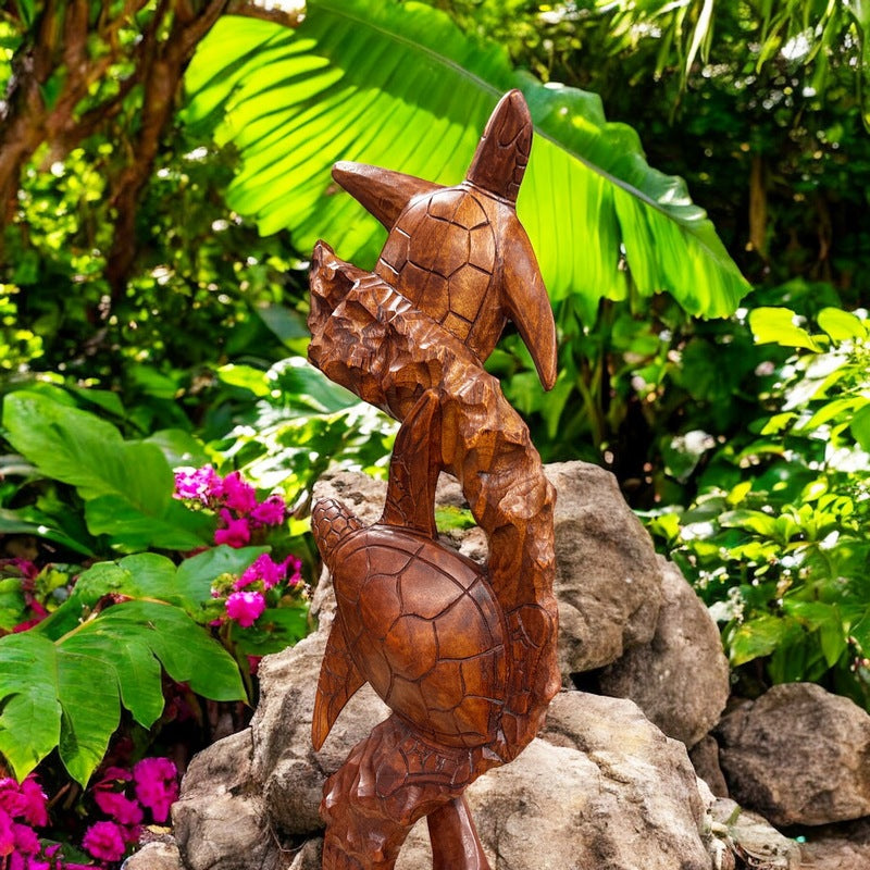 Standing Hawaiian Sea Turtle 40 " | Ocean Life