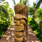 Kanaloa Tiki | Hawaii Museum Replica 32" Natural