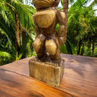 Kanaloa Tiki | Hawaii Museum Replica 32" Natural