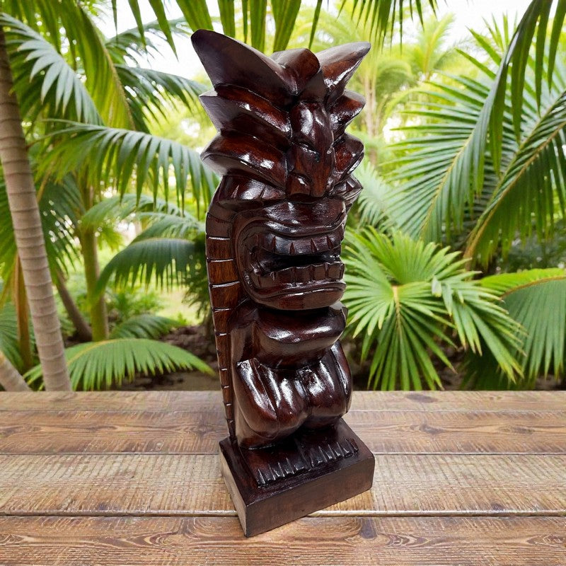 Love Tiki 20" | Hawaiian Museum Replica (Stained)