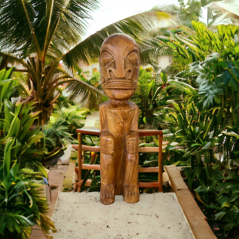 Tahitian Tiki Idol | Natural 20"